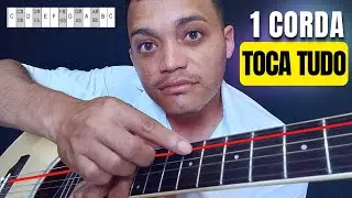 Uma ÚNICA corda te ajudará a TOCAR TUDO no violão | Aplique e evolua com essa NOVA visão!