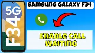 Samsung Galaxy F34 Enable Call Waiting || How to turn on call waiting || Call waiting settings