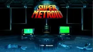 Super Metroid title Remake HD