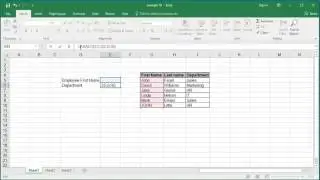 How to do Case sensitive lookup using INDEX, MATCH and EXACT functions in Excel 2016