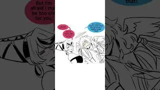 Emily's Valentine!😳🌹 Hazbin Hotel Season 2 Comic Dub