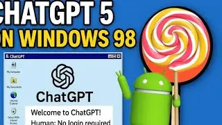 Run ChatGPT 5 on windows 98 simulator or any old device [Without an Account] #2025 #technology