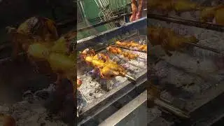 most popular street charcoal grilled chicken #asmr #philippines
