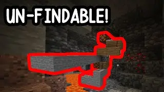 The BEST Minecraft Redstone Hidden Door OR Trap! #Shorts