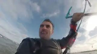 kitesurf, tiki et ozone r1v2 15m spot d asnelles