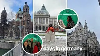 weekend in the life of a student in germany | ritter sport | munich | uni t&uuml;bingen | study abroad