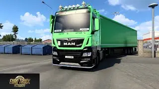 ETS2 1.47 | Pro Mods 2.65 | V&auml;xj&ouml;(S) To Malmo(S) | MAN TGX E6 Gameplay