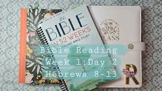 Bible Reading Week 1:Day 2 Hebrews 8-13