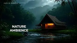 Peaceful Rain for Bedtime Routine 🌧️ Deep Sleep Healing Therapy