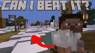 Can you beat minecraft on a snowy flat world? (Snow kingdom #1)