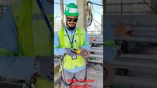 Angle Grinder Inspection at Aramco project #aramco #construction #powertools #grinder