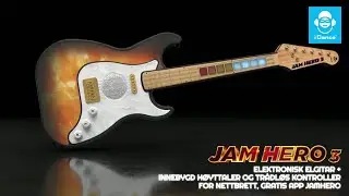 Электрогитара iDance JAMHERO3 + питание от перезаряжаемой литиевой батареи + встроенные ударные/а...