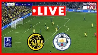 🔴 LIVE: Bod&oslash;/Glimt vs Manchester City 🔴 UEFA Champions League 2025/2026 ⚽ Match Today Simulation