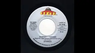 Dyango - Querer Y Perder - Odeon est-25309-a