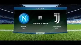 FIFA 18 Gameplay | Juventus vs Napoli - Stadion Olympik (Full Gameplay)