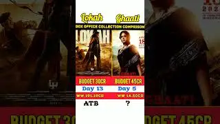 Lokah Vs Ghaati Box Office Collection Comparison 🔥 #shorts #lokah #ghaati # #virel #lokahchapter1