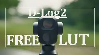 【FREE LUT : D-Log2】DJI OSMO POCKET 4P - Color Grading | Best Cinematc Settings