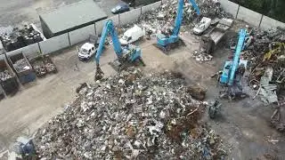 Terex Fuchs Scrap Handlers at Northern Metal Recycling