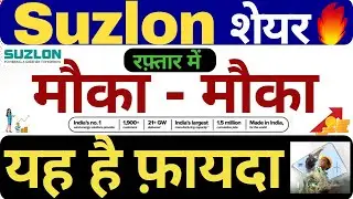 Suzlon Energy Share | Suzlon Energy Share Latest News | Suzlon Energy Share Analysis