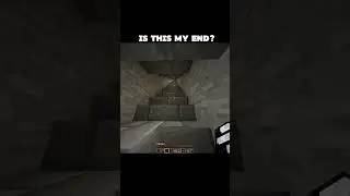 Minecraft the end of my hardcore world #minecraft #shorts #funny