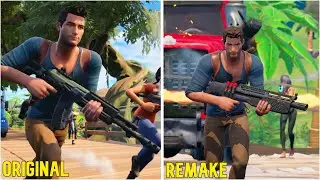 We Recreated the Fortnite Uncharted Trailer | Recreating Fortnite Trailers pt.1