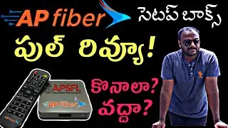 Ap fibernet setupbox fullreview Telugu