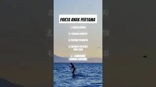 pakta anak pertama, yang anak pertama wajib disimak video nya