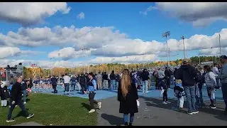 Fall Road Trip to Maine vs. Elon  🍂 | Scenic Drive Along the Penobscot River + College Football