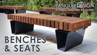 Benches & Seats - Langley Design (Street Furniture)