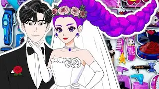 💖Paper DIY💖KPOP DEMON HUNTERS RUMI JINU WEDDING Care + Skincare +Makeup | Blind Bag Unboxing pt.2