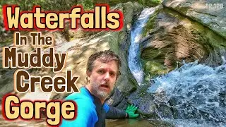 Exploring Waterfalls In The Muddy Creek Gorge Pennsylvania