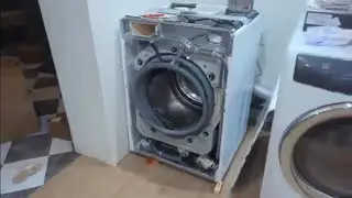 Electrolux washer boot replacement overview. rubber seal replacement. Not a DIY recommended job.