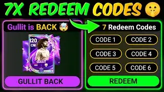 7x Redeem Code x Gullit is Back in FC Mobile | Mr. Believer