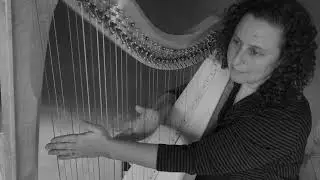 Prelude in C major by J.S. Bach on lever harp