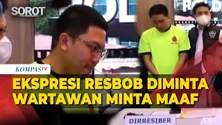 Ekspresi Resbob Diminta Wartawan Minta Maaf usai Resmi Jadi Tersangka Kasus Penghinaan Suku Sunda