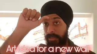 Art idea for a new wall Hindi | HINDI | B.S.K