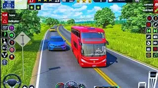 Indian Mumbai sleeper Coach Bus Game 🎯🎮 Full Indian Map 🗺️🗾 Game Vehicle Steering Game 2024