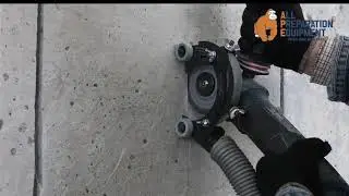 Wall Chasing dust free with the AirChaser 125 Shroud