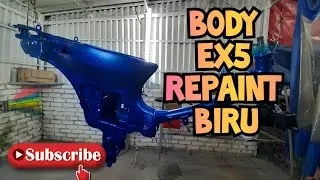 Repaint Body Honda Ex5 Dream Blue  Pearl (Step by Step)