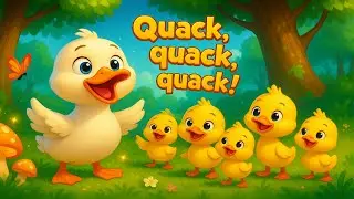 Five Little Ducks | ABCs in Space! Robot Alphabet & Counting Rocket Launch