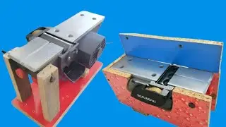 Genius 2 Benchtop Jointer Hacks For ELECTRIC Wood Planer Using