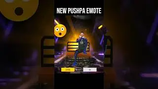 New Pushpa Emote Revealed 🤯: Hargiz Jhukega Nahi Emote 💎🔥 Free Fire &times; Pushpa 2 #shorts