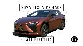 Electrify Your Drive in a 2025 Lexus RZ 450e: Walkaround Video