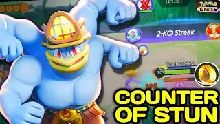 Submission Machamp is the Best Option in this Stun Meta 😍 Pokemon Unite 