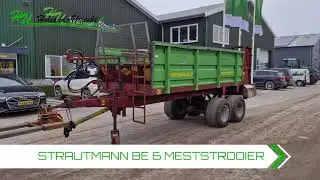 Occasion: Strautmann BE 6 meststrooier