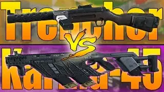 Trencher VS Karma-45 (Call of Duty Infinite Warfare Weapons Versus)