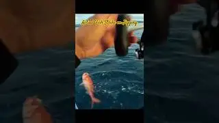 Actual Ruby Snapper Strike on Offshore Jigging. #fishing  #jigging #fishinglife