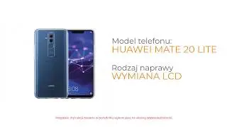 Huawei Mate 20 Lite Wymiana wyświetlacza - Demontaż disassembly | NaprawTelefon.pl