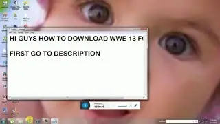HOW TO DOWNLOAD WWE 13 ON PC