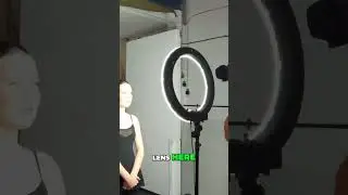 How to take portraits with a ring light. PRO TIPS FOR BEGINNERS.